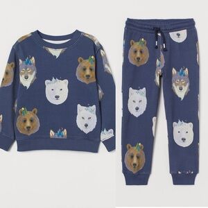 Whooli Chen x H&M kid’s 2 pieces Set